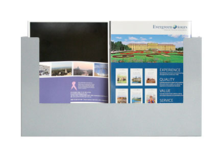 A3 Landscape Steel Brochure Holder