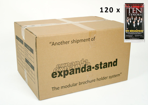 DL Clipback Brochure Holder Expandastand Carton (120)