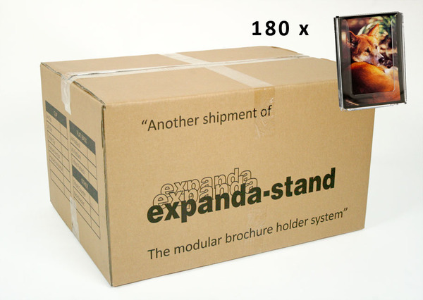 Vertical Clipback Postcard Holder Expandastand Carton (180)