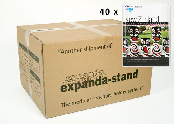 A4 Clipback Brochure Holder Expandastand Carton (40)