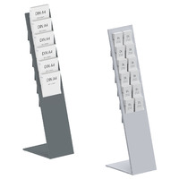 Freestanding Steel Brochure Holders