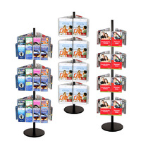 Black Carousel Brochure Holder